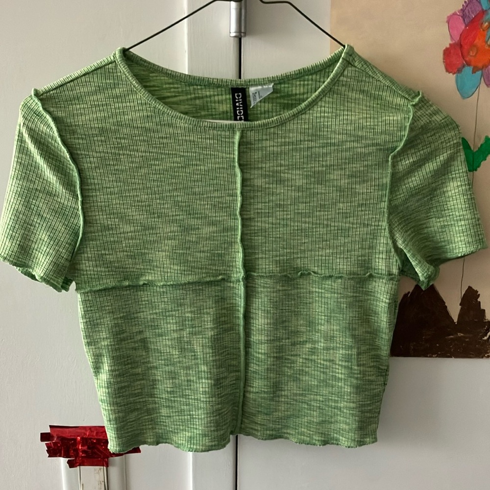 Stretch crop tee